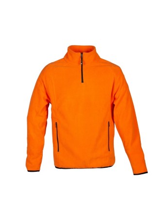 Unisex μπλούζα φλις - Torino πορτοκαλί